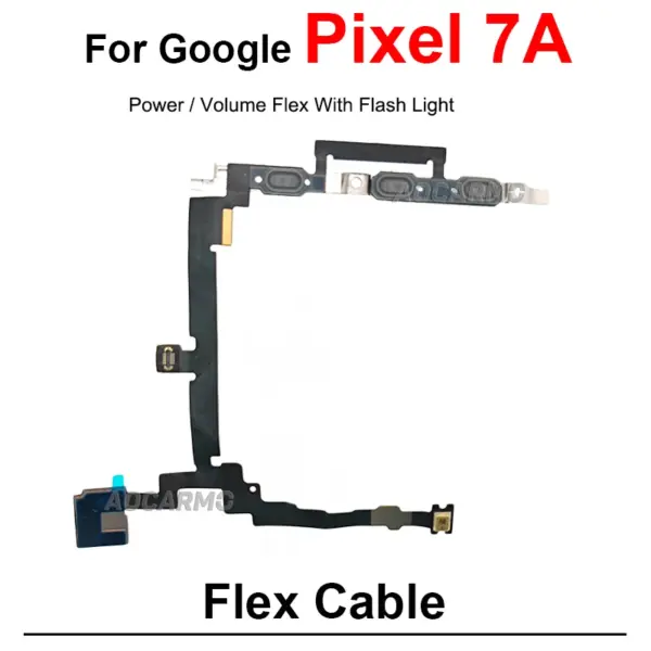Power Volume Buttons Flex Cable for Pixel 6A 7A - Image 2