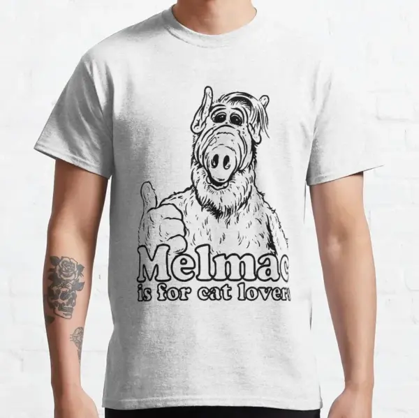Retro ALF Graphic Tee for Cat Lovers - Image 9