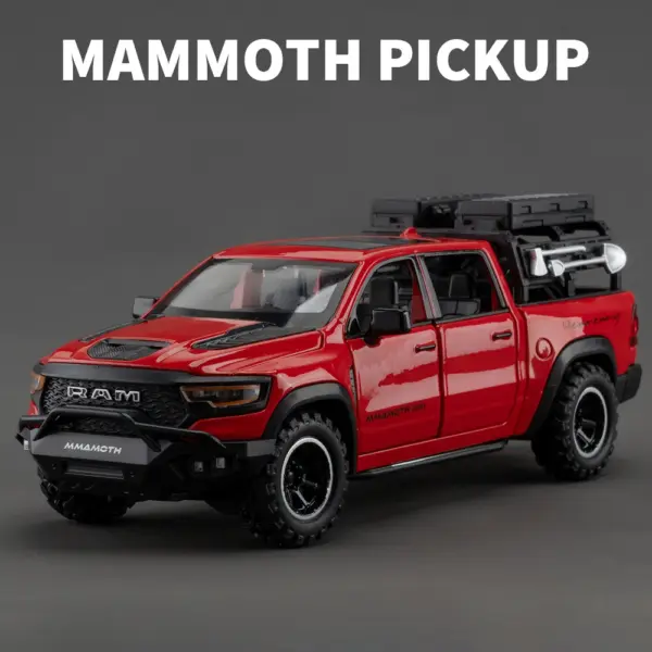 1:32 Dodge Mammoth 1000 TRX Diecast Model - Image 7