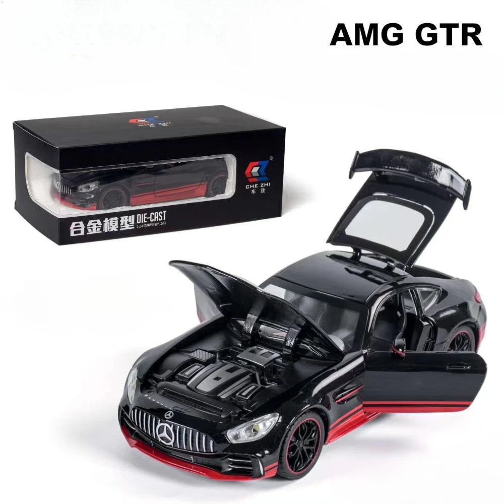 1:24 Scale Benz GTR Diecast Car Model 8 1:24 Scale Benz GTR Diecast Car Model - Image 8