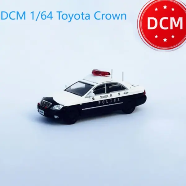 1/64 Scale Crown Police Alloy Model Car - Image 2