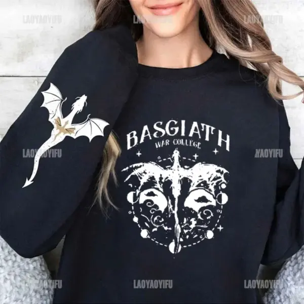Basgiath War College Print Hoodie for Women - Image 9