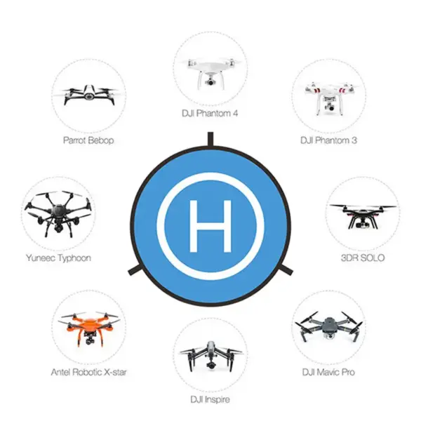 Foldable Drone Landing Pad for Quadcopter 75cm - Image 3