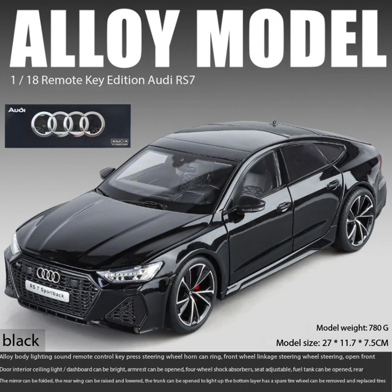 Diecast 1:18 Audi RS7 Sportback Model Car 8 Diecast 1:18 Audi RS7 Sportback Model Car - Image 8