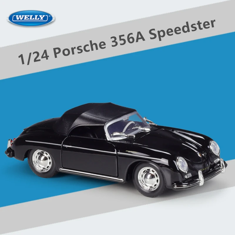 Welly 1:24 Porsche 356A Speedster Toy Model 10 Welly 1:24 Porsche 356A Speedster Toy Model - Image 10