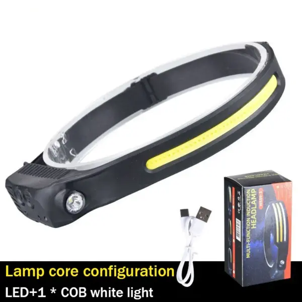 Multi Functional COB Headlight for Outdoor Use - Image 8