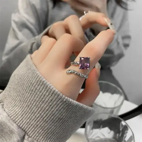 Chakra Healing Crystal Bead Ring - Image 17