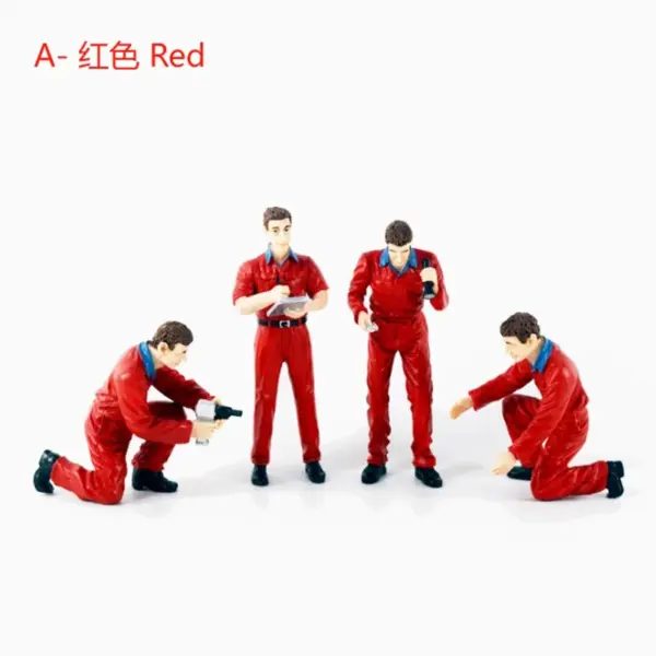 1/18 Resin Garage Scene Repairman Model - Image 9