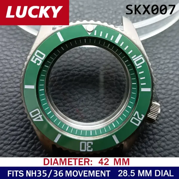 N H35 42mm Stainless Steel Watch Case - Image 34