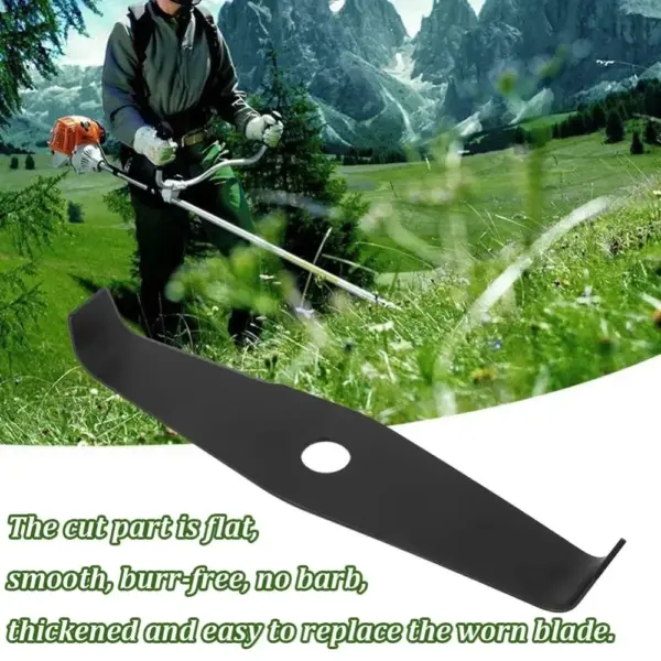 12 Inch 2-Tooth Lawn Mower Blade - Image 4