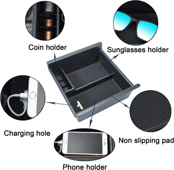 Toyota 4Runner & Kia Telluride Center Console Organizer - Image 3