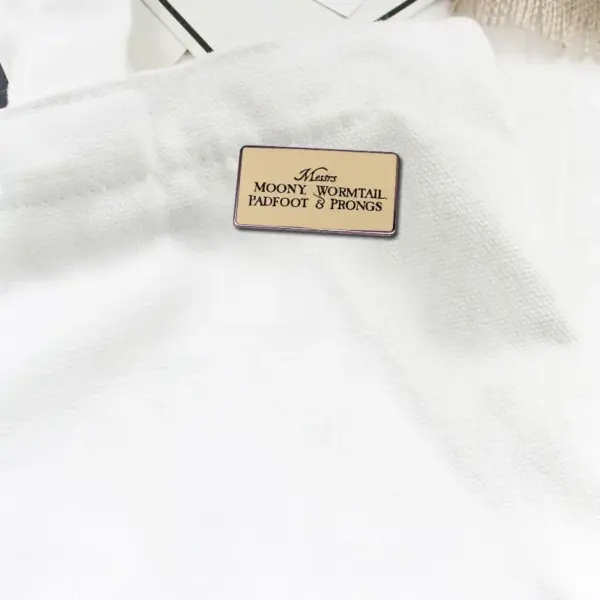 Moony Wormtail Padfoot Prongs Enamel Pin - Image 6