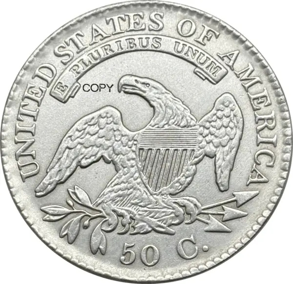 Capped Bust Commemorative Coin Replica - Image 2