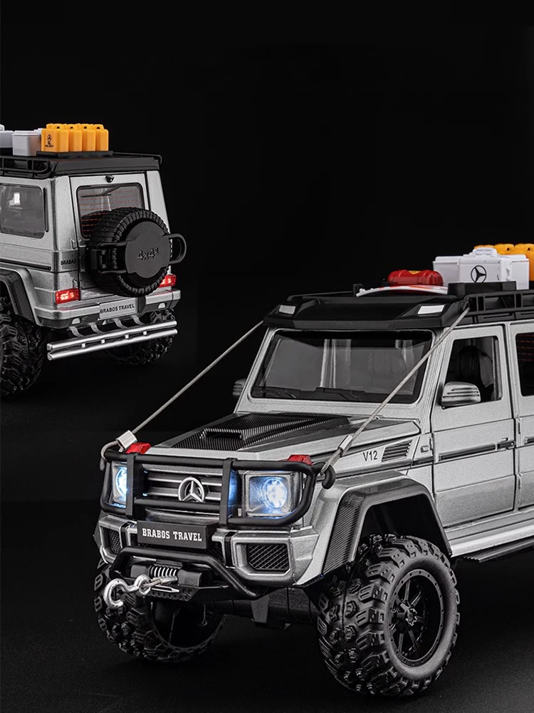 Diecast 1:24 Mercedes-Benz G550 Off-road Model 3 Diecast 1:24 Mercedes-Benz G550 Off-road Model - Image 3