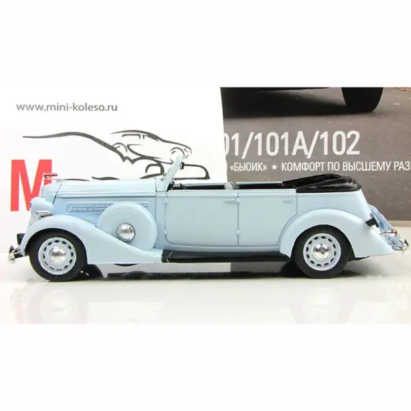 Diecast ZIS-102 Classic Car 1/43 Scale Model - Image 3