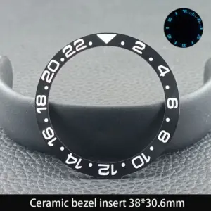 Ceramic Bezel Insert for 40mm Men's Watch 220 S374397c9628f4f5ab44365ccd46ee3f8S