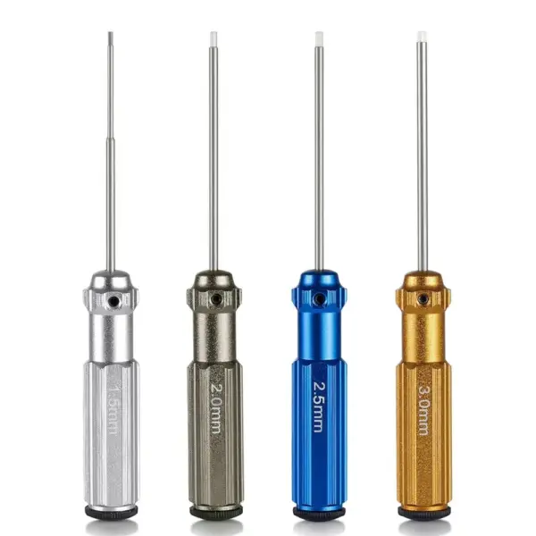 Titanium Nitride Hex Driver Wrench Set 1.5-3mm - Image 7