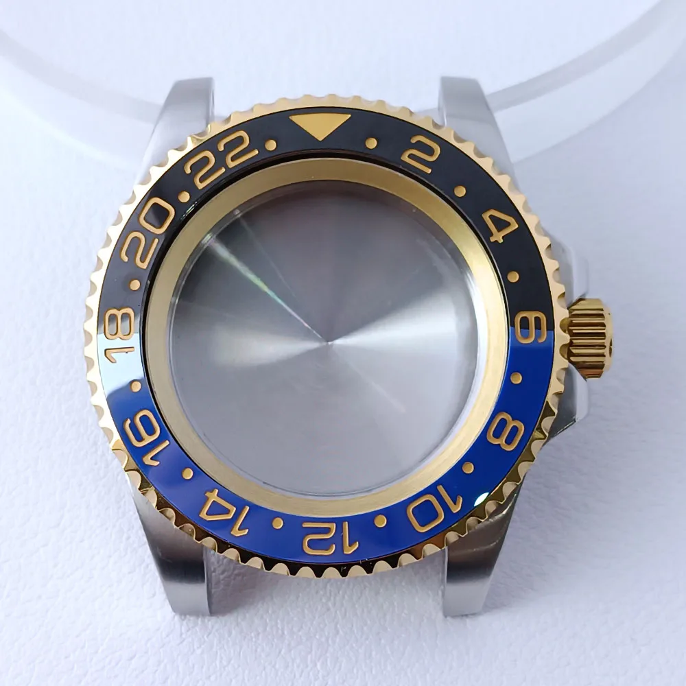 40.5mm Stainless Steel GMT Watch Case NH35/NH36 121 40.5mm Stainless Steel GMT Watch Case NH35/NH36 - Image 121