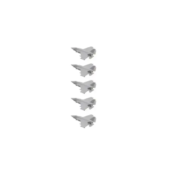 5PCS F-35C Lightning II Resin Model Planes - Image 7
