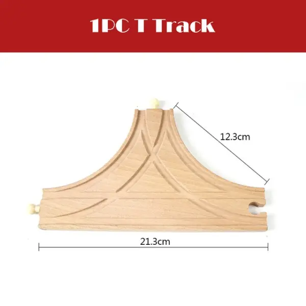 Wooden Train Track Accessories Set - Image 19