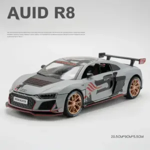 Welly R8 Super Racing Car Model 1:24 Diecast Toy 15 S3794d3b0d30b48aca94daec8bfa71a11a