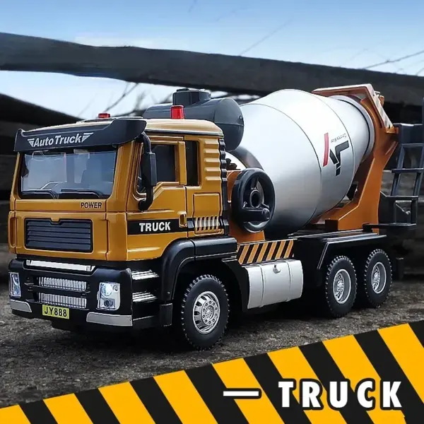1/50 Scale Diecast Alloy Engineering Vehicle Model - Image 3