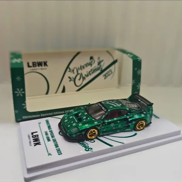 1:64 Alloy Diecast Porsche Ford GT3 R Model - Image 8