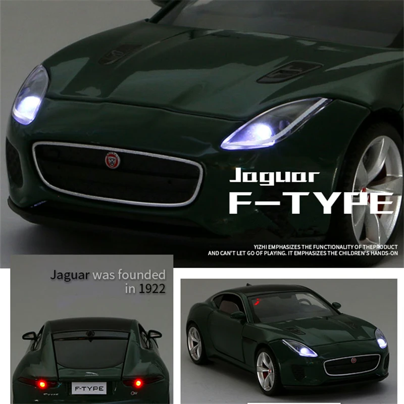 1:32 Jaguar F-TYPE Coupe Diecast Model Car 6 1:32 Jaguar F-TYPE Coupe Diecast Model Car - Image 6