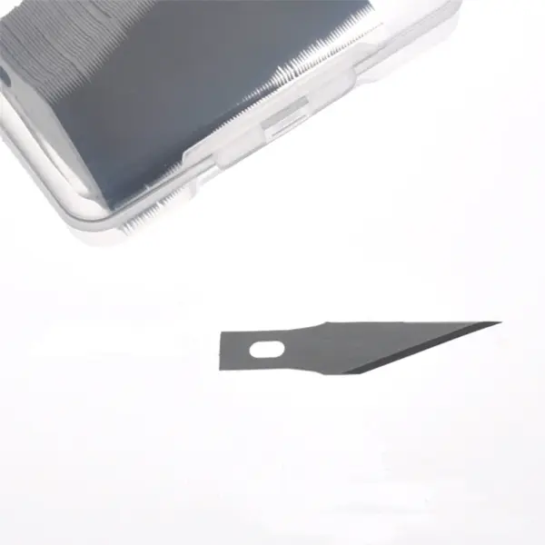 100 Stainless Steel Replacement Knife Blades - Image 4