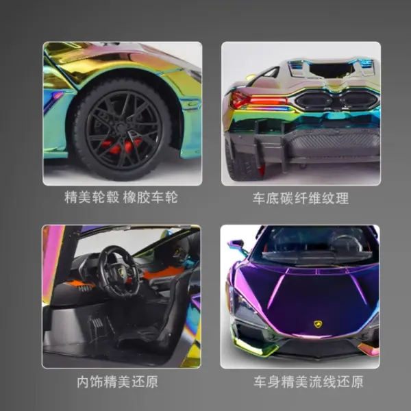 1:24 Lamborghini Revuelto Diecast Model Car - Image 6