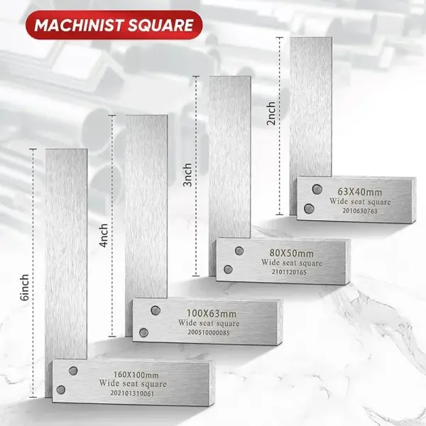 High Precision L-shape Machinist Square Tool - Image 2