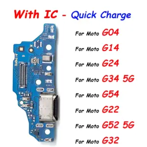 USB Charging Dock Connector for Moto G Series 10 Pack