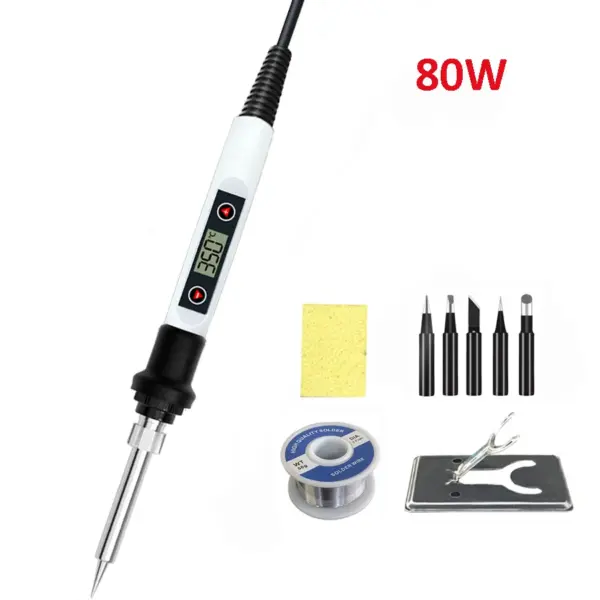 80W Digital Soldering Iron Station 220V/110V - Image 8