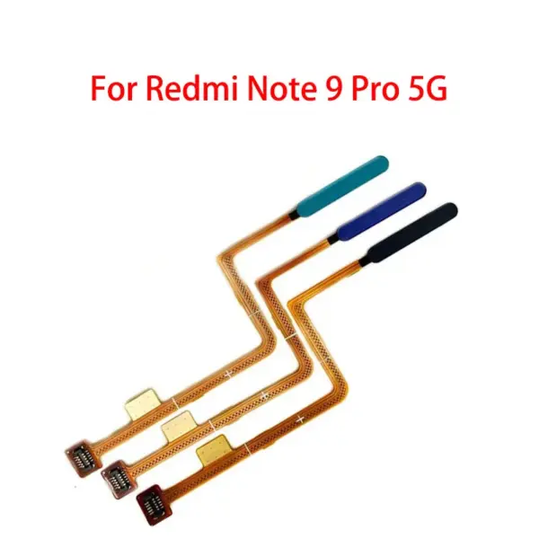 Touch ID Fingerprint Sensor Flex for Xiaomi Redmi Note 9 - Image 4