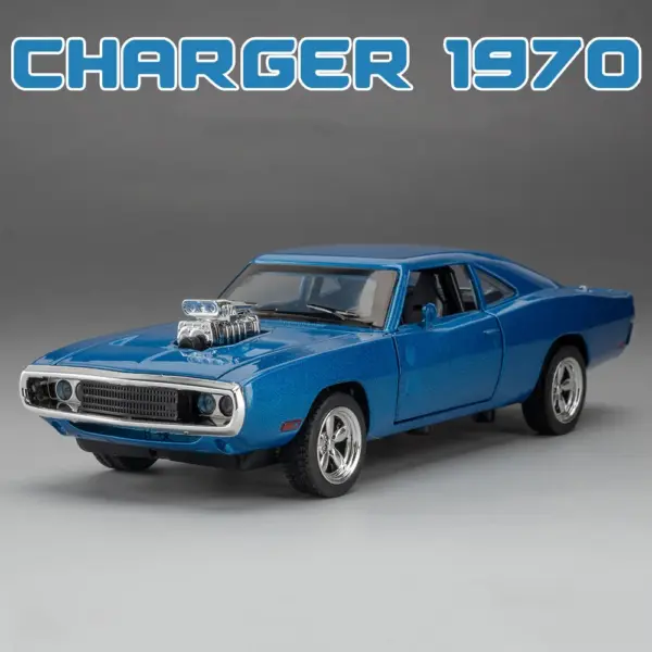 1970 Charger 1:32 Scale Diecast Model Car - Image 8