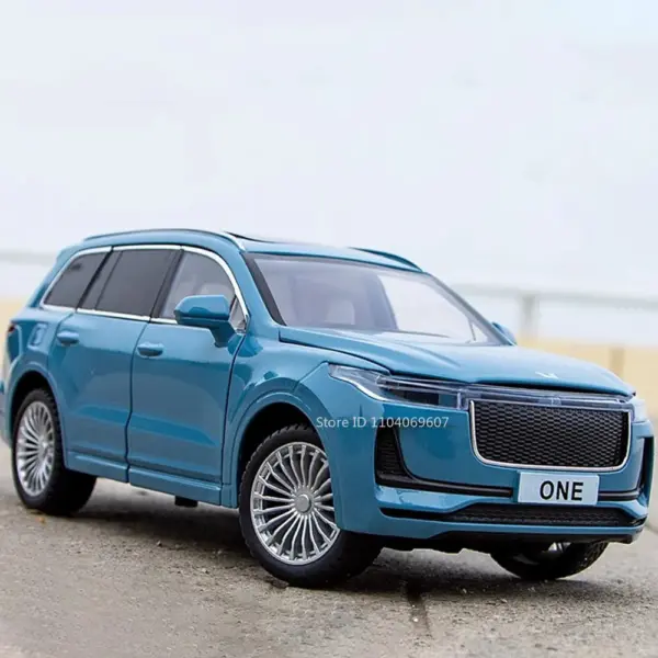 1:24 Diecast Toy Car Model with Sound and Light - Image 6
