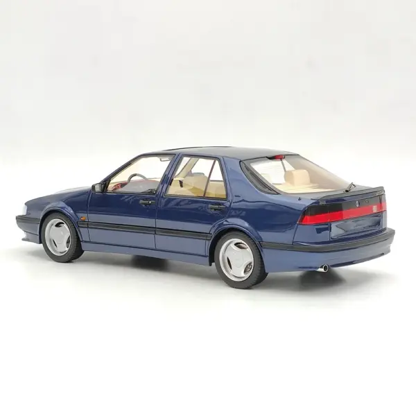 1/18 Resin Model Car - Saab 9000 Aero CS Blue - Image 3