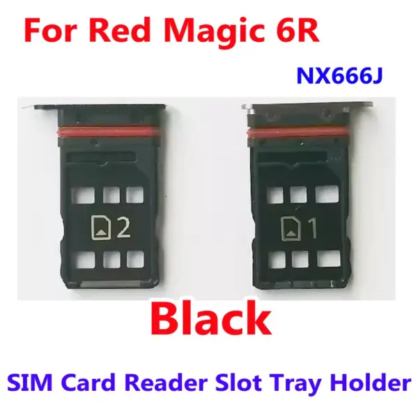 Original SIM Card Reader Tray for ZTE Nubia Red Magic Series - Image 2