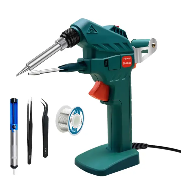80W Automatic Soldering Iron Gun with Tin - Image 16