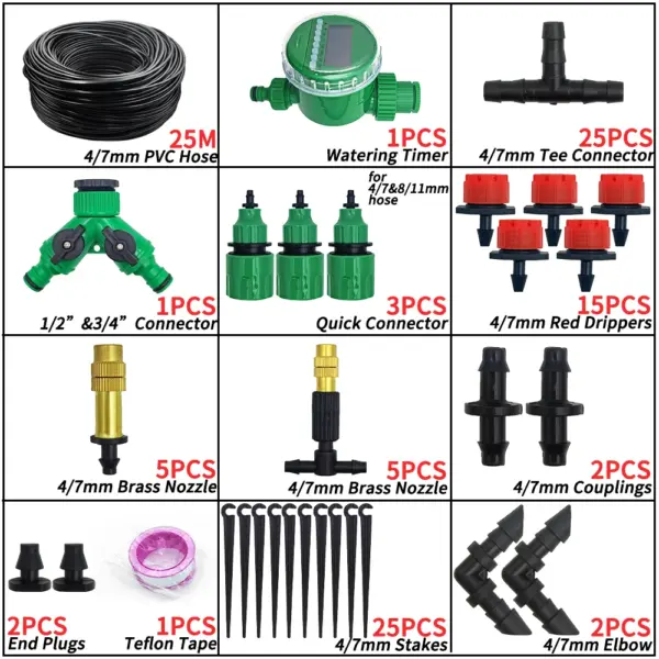 Automatic Garden Micro Drip Irrigation Kit - Image 16