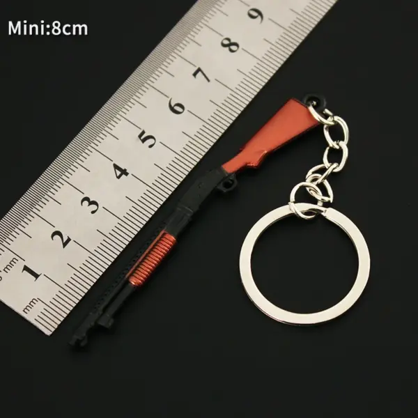 PUBG Mini Gun Keychain Alloy S1897 Model - Image 5