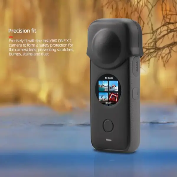Insta360 One X2 X3 Silicone Lens Cover - Image 2