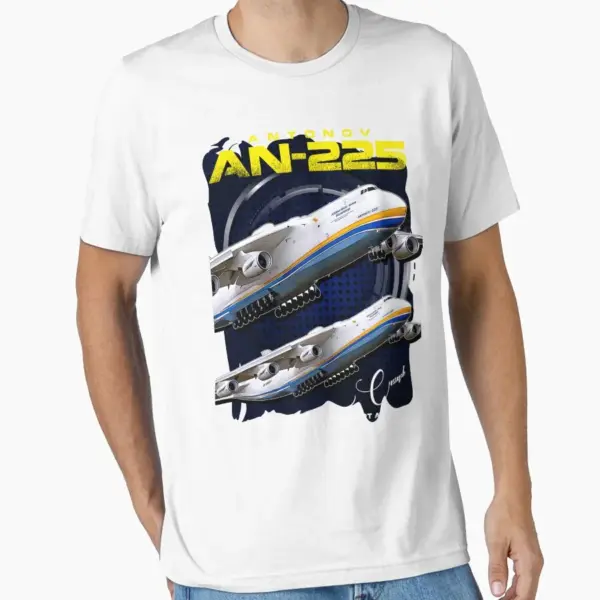 Antonov AN-225 Mriya Cotton T-Shirt Large - Image 10