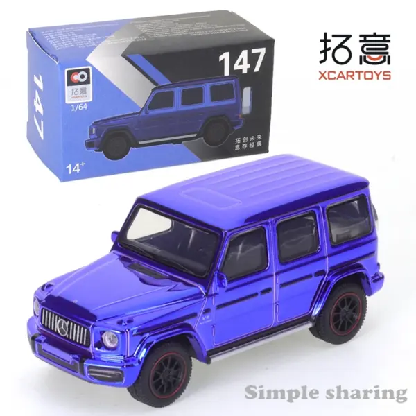 1/64 Mercedes Benz AMG G63 Diecast Model Car - Image 8