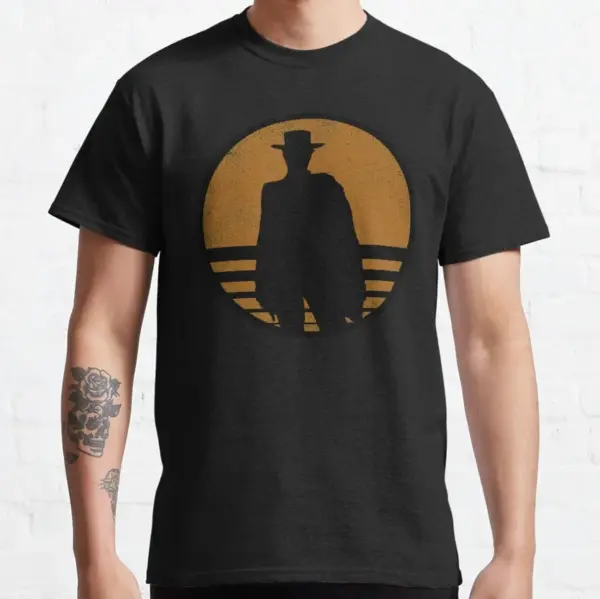 Clint Eastwood Vintage Cowboy T-Shirt for Men - Image 5