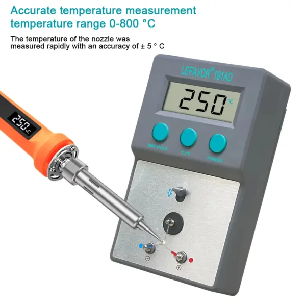 LF191AD Soldering Iron Thermometer with Sensors - Image 4