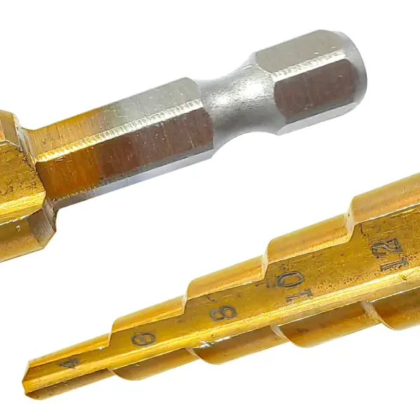 Titanium Plated Hexagonal Ladder Drill Bit Set - Image 6