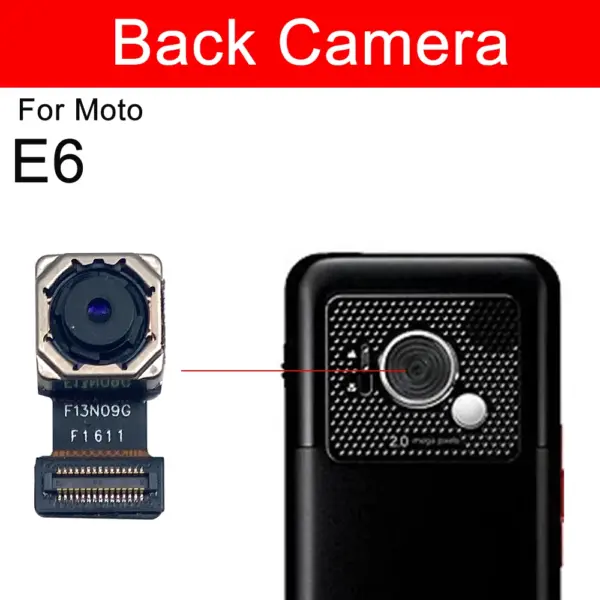 Front Facing Camera for Moto E7 Plus & E20 - Image 2