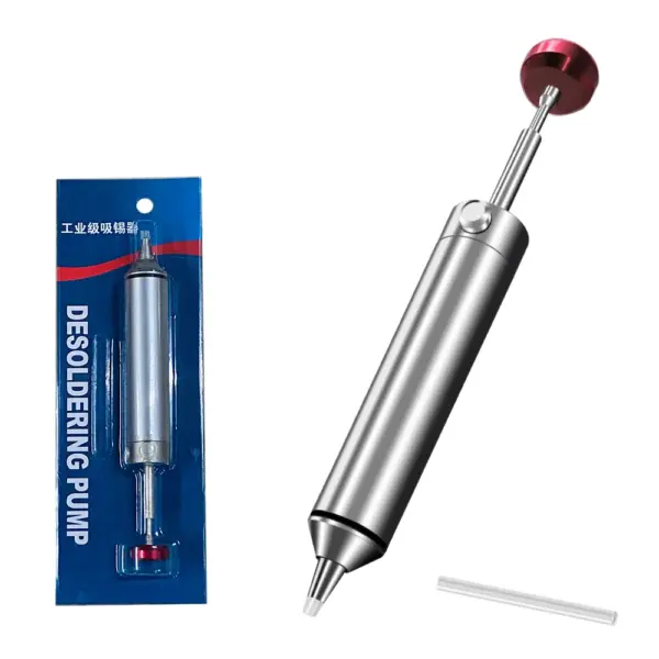 Aluminum Desoldering Pump with Silicone Hoses - Image 7