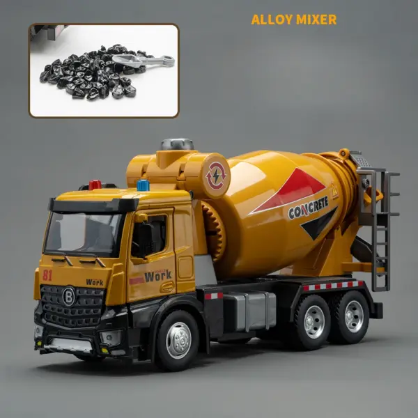 Big Alloy Engineering Diecast Vehicles Set for Kids - Image 9